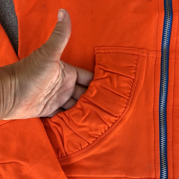 NWT! - CHRISTINE & TAYLOR Ruched Pocket Zip-Up Hoodie GATORS Sweatshirt - Picture 8 of 14